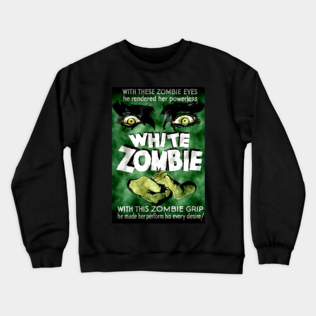 White Zombie - Bela Lugosi - 1932 - Dark Version. Crewneck Sweatshirt by OriginalDarkPoetry